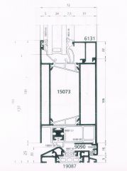 Haustür Aluminium D72 (Aktion) M2 weiss