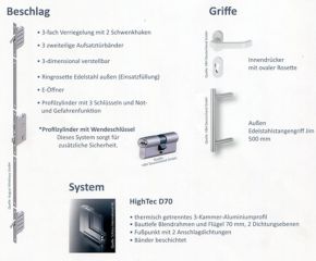 Alu - Haustüre AK 1001